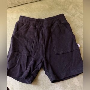 Little Sleepies Black Kids Shorts